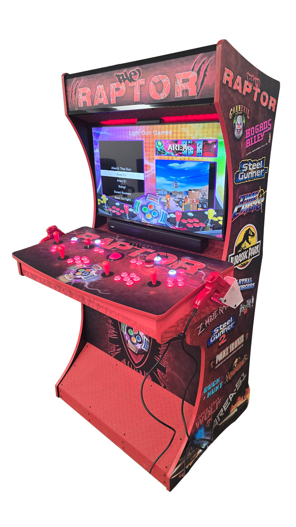 Raptor Light Gun Machine - Raptor Theme