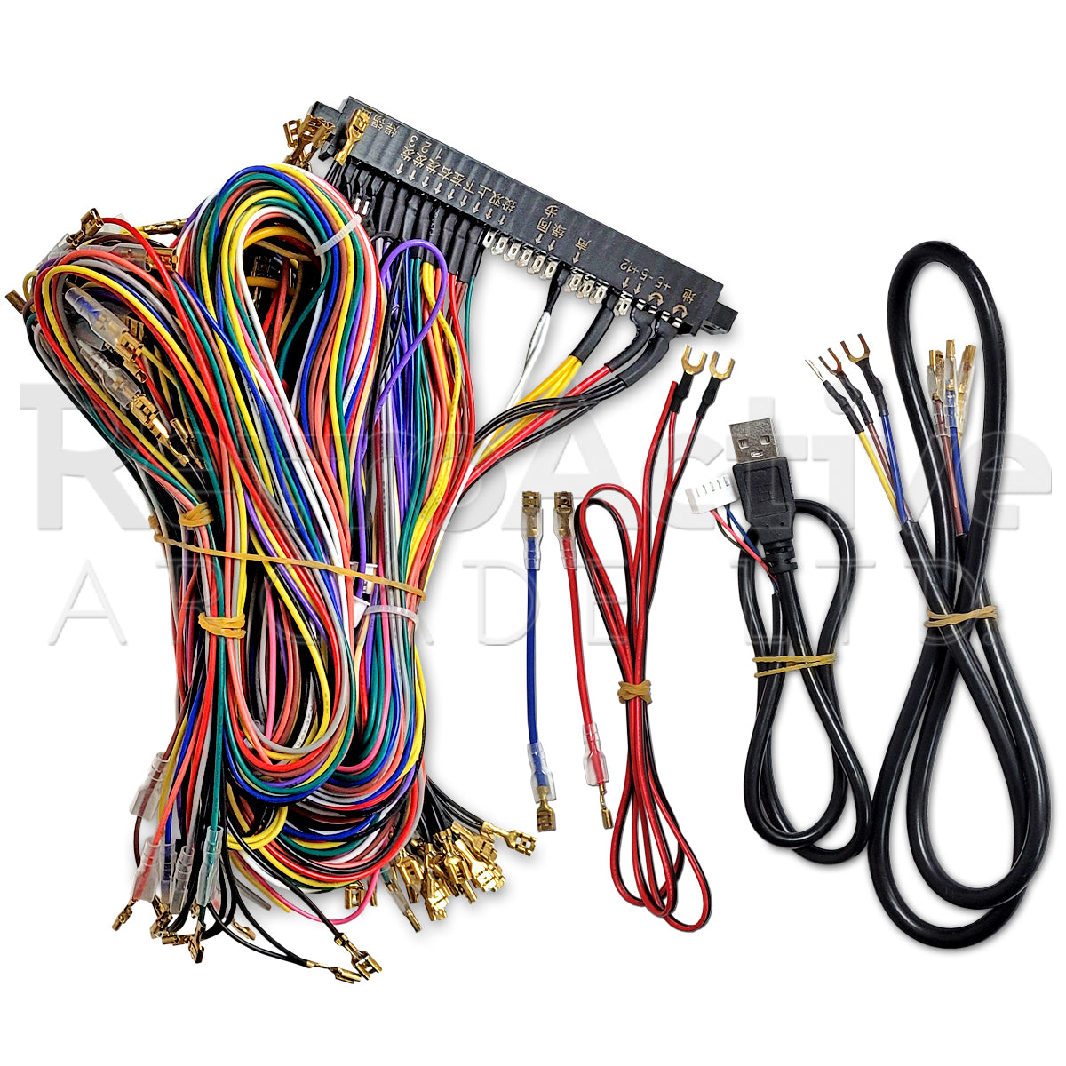 3 Way Pandora Box JAMMA Harness Wiring & Harnesses Universal - Retro Active Arcade