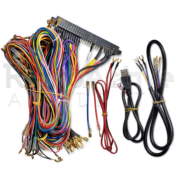 3 Way Pandora Box JAMMA Harness Wiring & Harnesses Universal - Retro Active Arcade