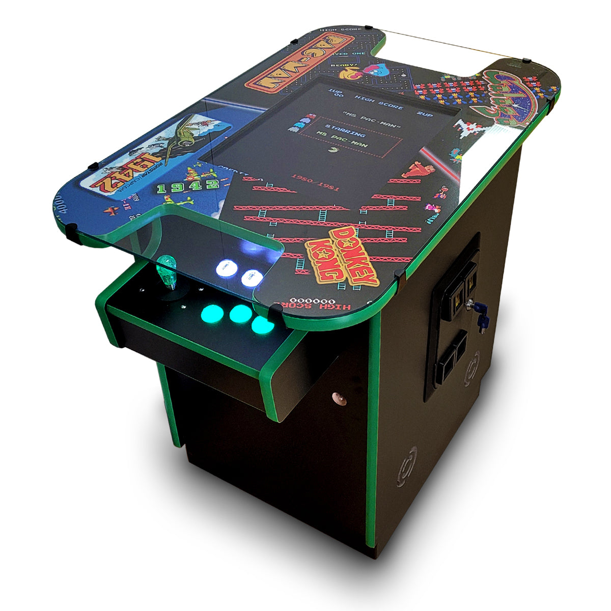 2 Player Cocktail Arcade Arcades - Custom Built Retro Active Arcade - Retro Active Arcade