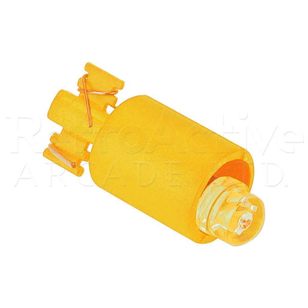 12V LED Lamp - Yellow Pushbuttons Universal - Retro Active Arcade