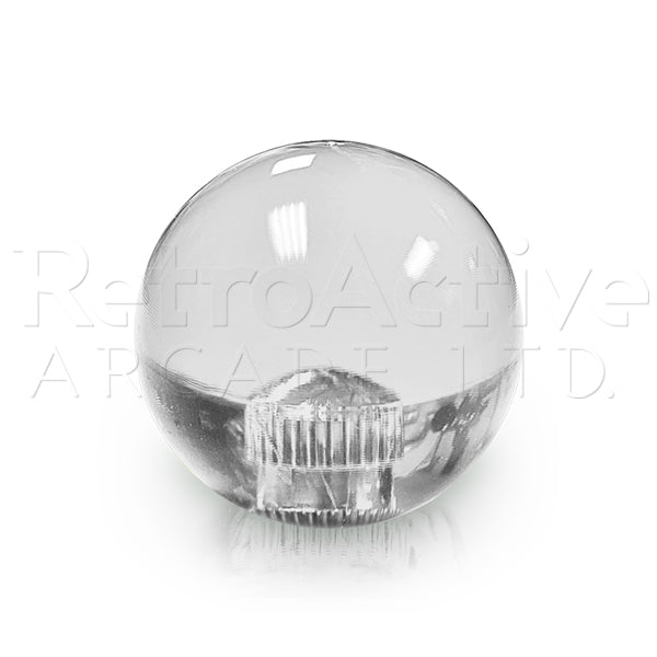 35mm Translucent Ball Top - Clear Joysticks Universal - Retro Active Arcade