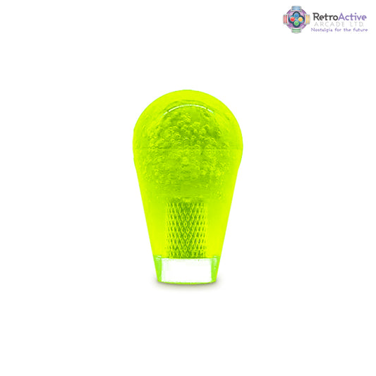 Translucent Joystick Bat Top - Yellow Joysticks Universal - Retro Active Arcade