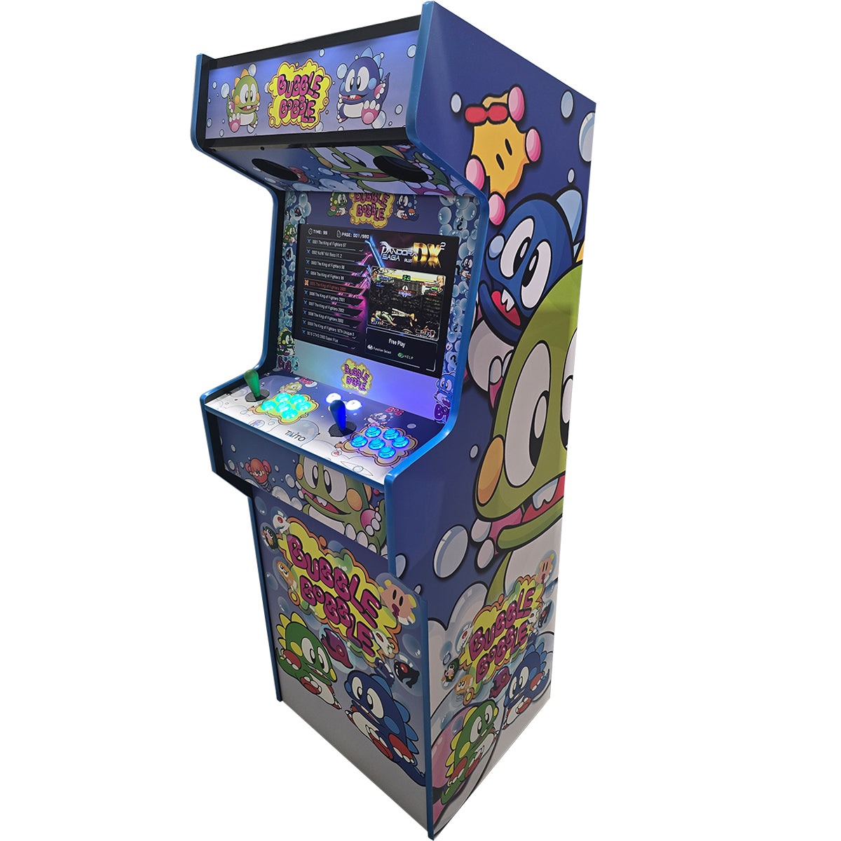 2 Player Origin Arcade - Bubble Bobble Theme