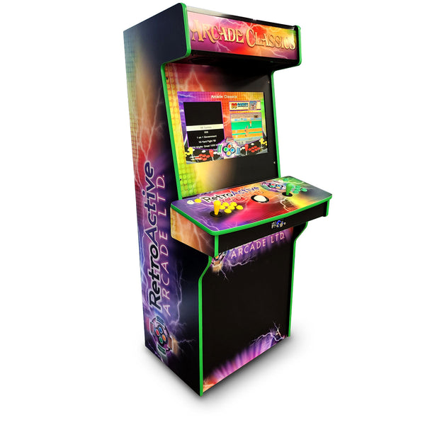 2 Player Brute 15K - Retro Active Arcade Theme