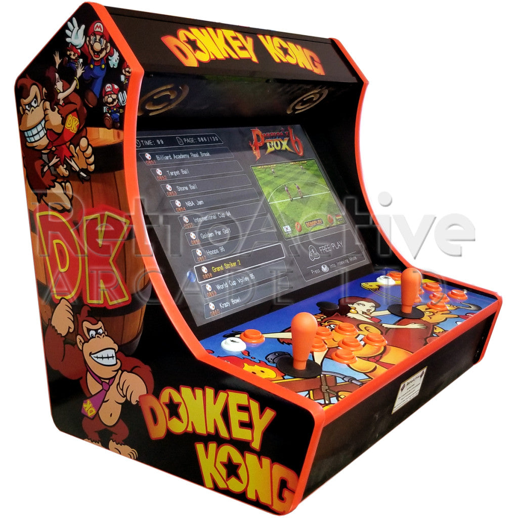 2 Player "Fat-Boy" Bar Top Arcade