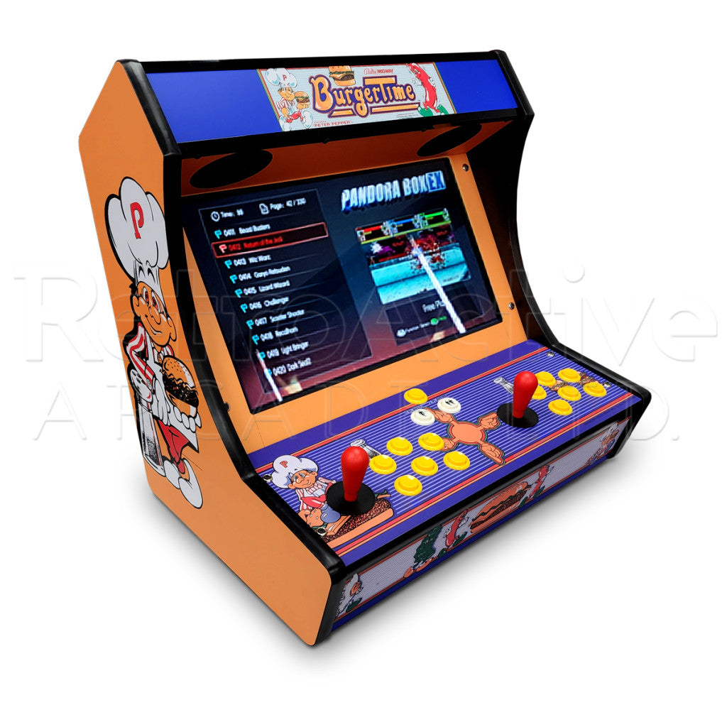 2 Player "Fat-Boy" Bar Top Arcade