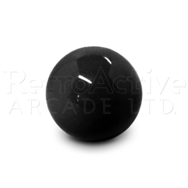 35mm Joystick Ball Top - Black Joysticks Universal - Retro Active Arcade