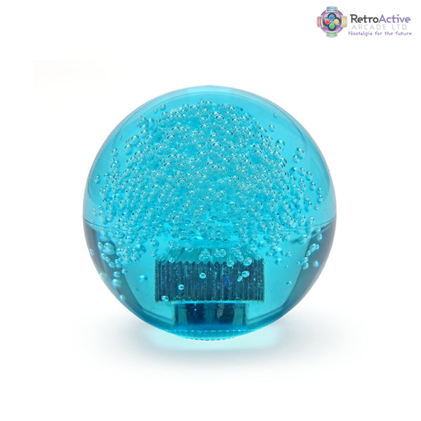 35mm Translucent "Bubble" Ball Top - Blue Joysticks Universal - Retro Active Arcade