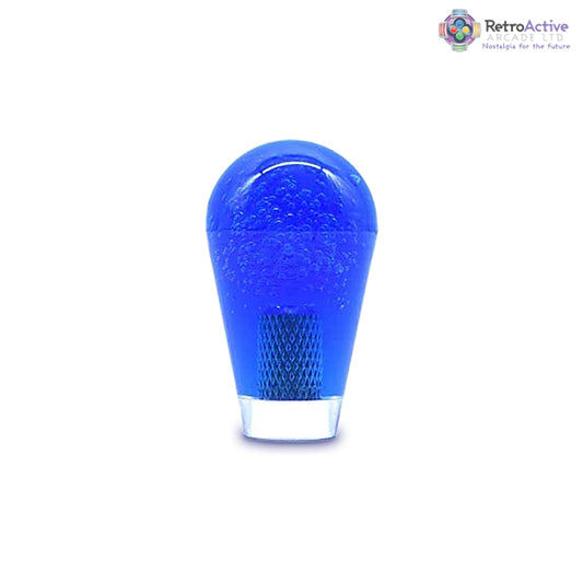 Translucent Joystick Bat Top - Blue Joysticks Retro Active Arcade - Retro Active Arcade