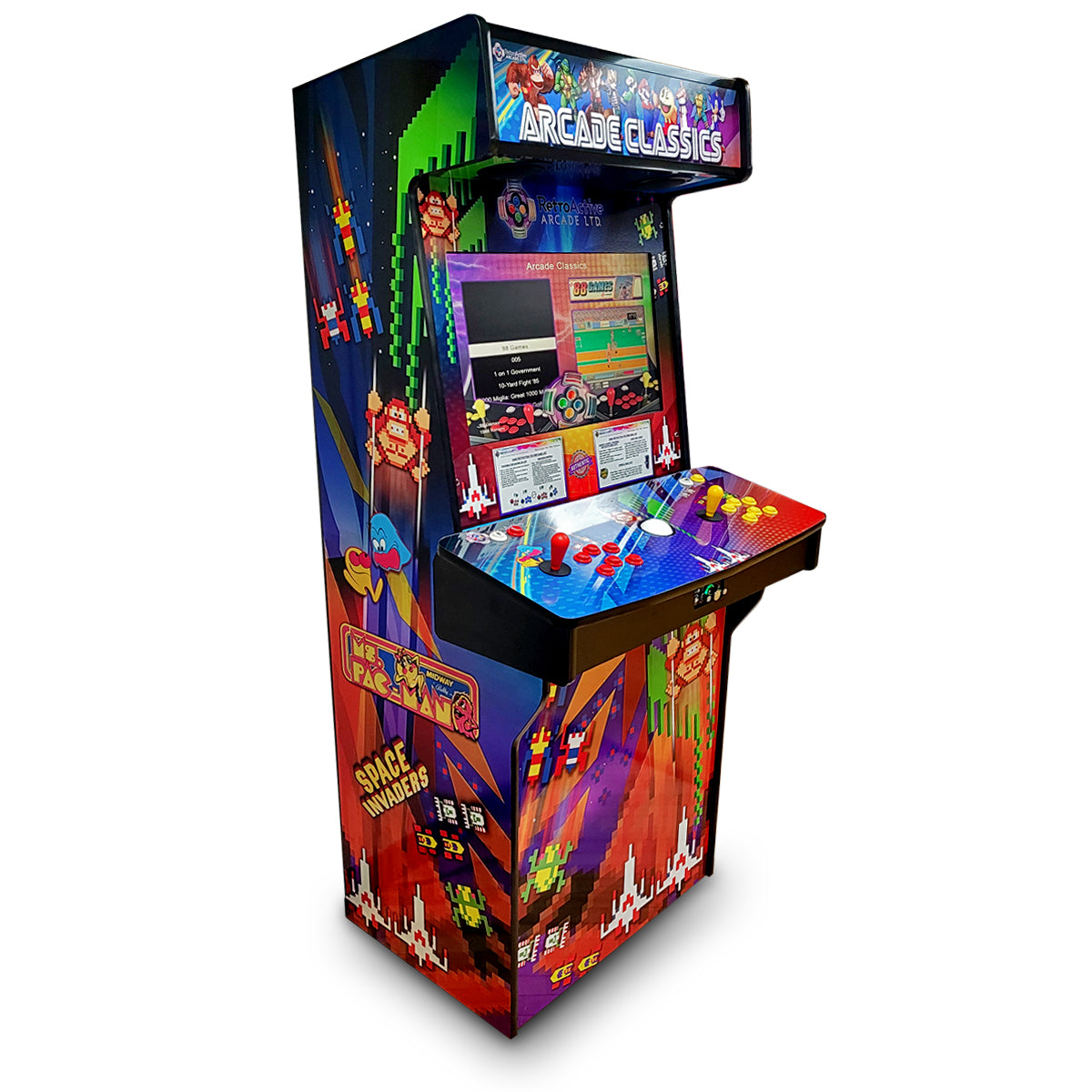 2 Player Brute | Signature Series Arcades - Custom Built Retro Active Arcade - Retro Active Arcade