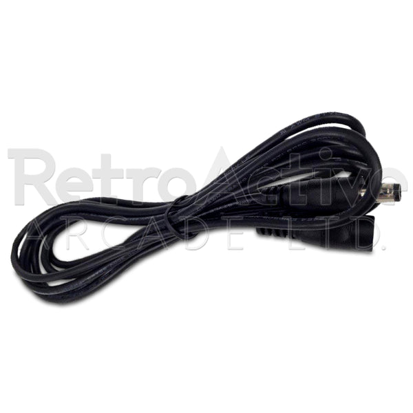 DC Power Female to Male Extension Cable Power Solutions Universal - Retro Active Arcade