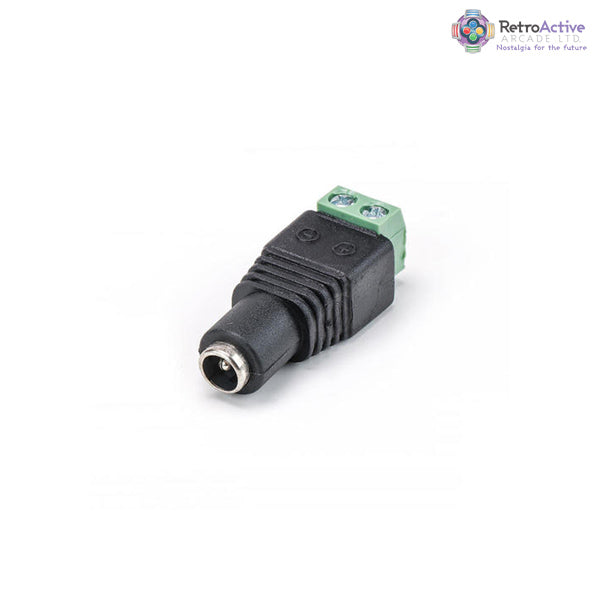 Female DC Power Jack Adaptor – Retro Active Arcade