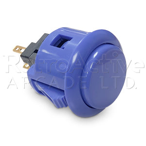 Sanwa OBSF 24mm (OEM) - Lavender Pushbuttons Sanwa Denshi - Retro Active Arcade
