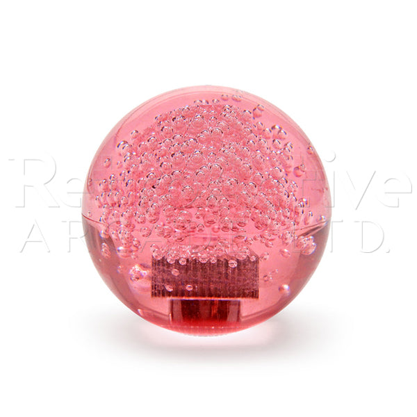35mm Translucent "Bubble" Ball Top - Pink Joysticks Universal - Retro Active Arcade