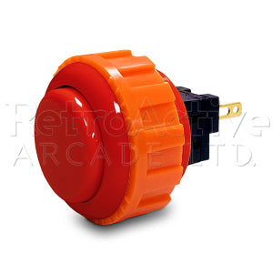 Sanwa OBSN 24mm (OEM) - Red Pushbuttons Sanwa Denshi - Retro Active Arcade