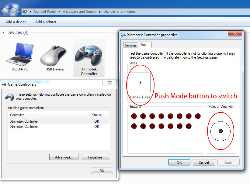 Xin Mo 1P Arcade Controller Arcade Encoders Xinmotek (Xin Mo) - Retro Active Arcade