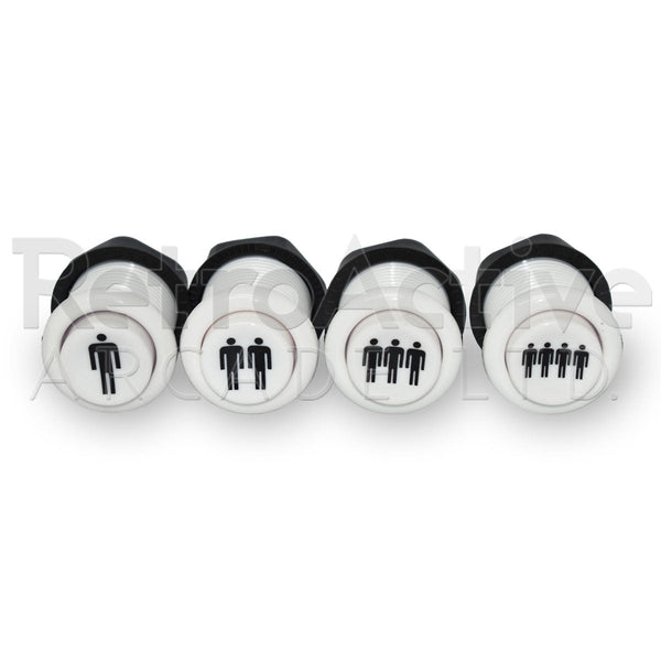 Suzo Happ Button Plug With Nut for 24mm Buttons