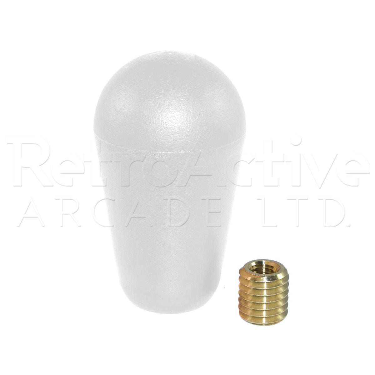 Sanwa Joystick Bat Top - White – Retro Active Arcade Sanwa Joystick Bat Top - White – Retro Active Arcade